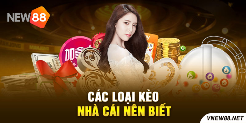 Các loại kèo nhà cái nên biết